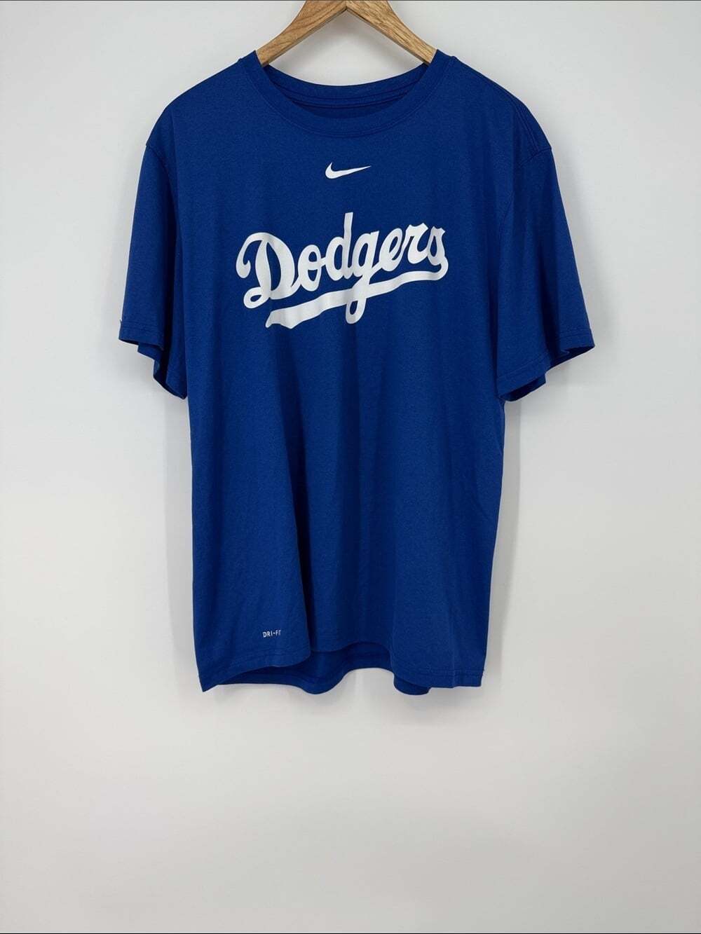 Nike Royal Blue Dodgers Script Tee